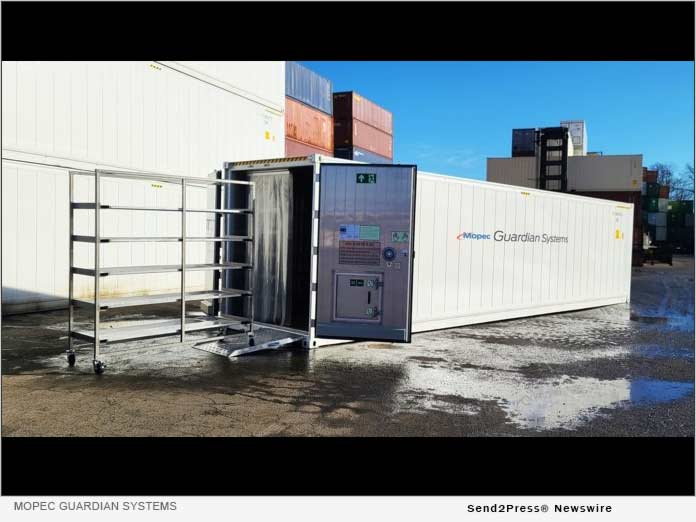 Launch: New Morgue Overflow Cold Storage Container Systems announced from MOPEC