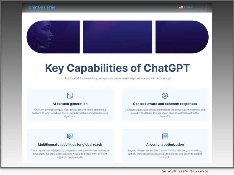 Launch: ChatGPT Free Inc. Launches New AI Tool: Experience ChatGPT-3 and -4 at Zero Cost, No Sign-in Needed