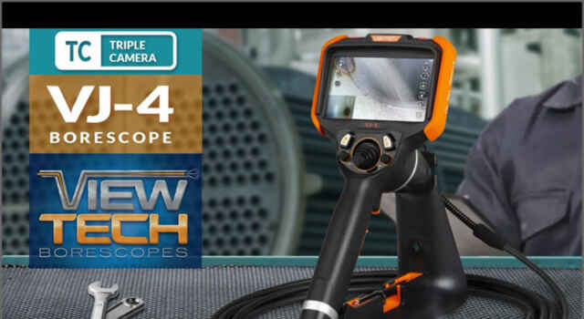 Launch: ViewTech Borescopes Launches Its New Triple-Camera Borescope for Broader Visual Coverage