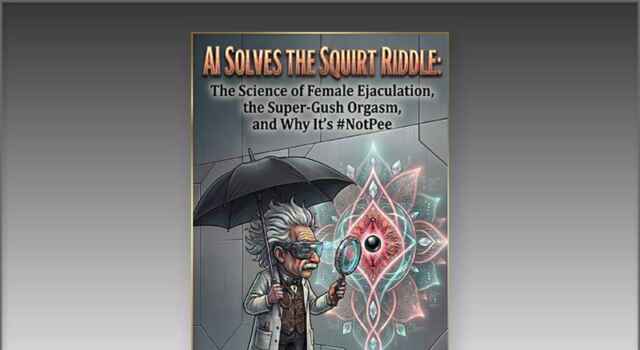 Launch: New 205-page clinical guide by Azure Reva: ‘AI Solves the Squirt Riddle: The Science of Female Ejaculation, the Super-Gush Orgasm, and Why It’s #NotPee’