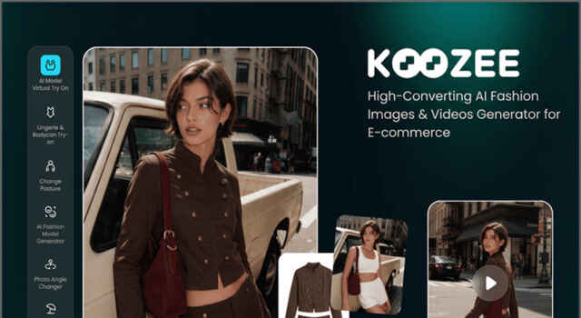 Ad News: Fashion Tech: Koozee Launches All-in-One AI Visual Production Platform for Apparel E-Commerce